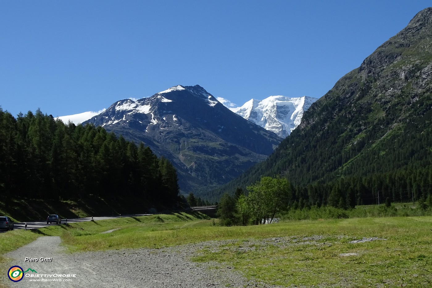 09 A Pontresina bell'annuncio del Morteratsch !.JPG